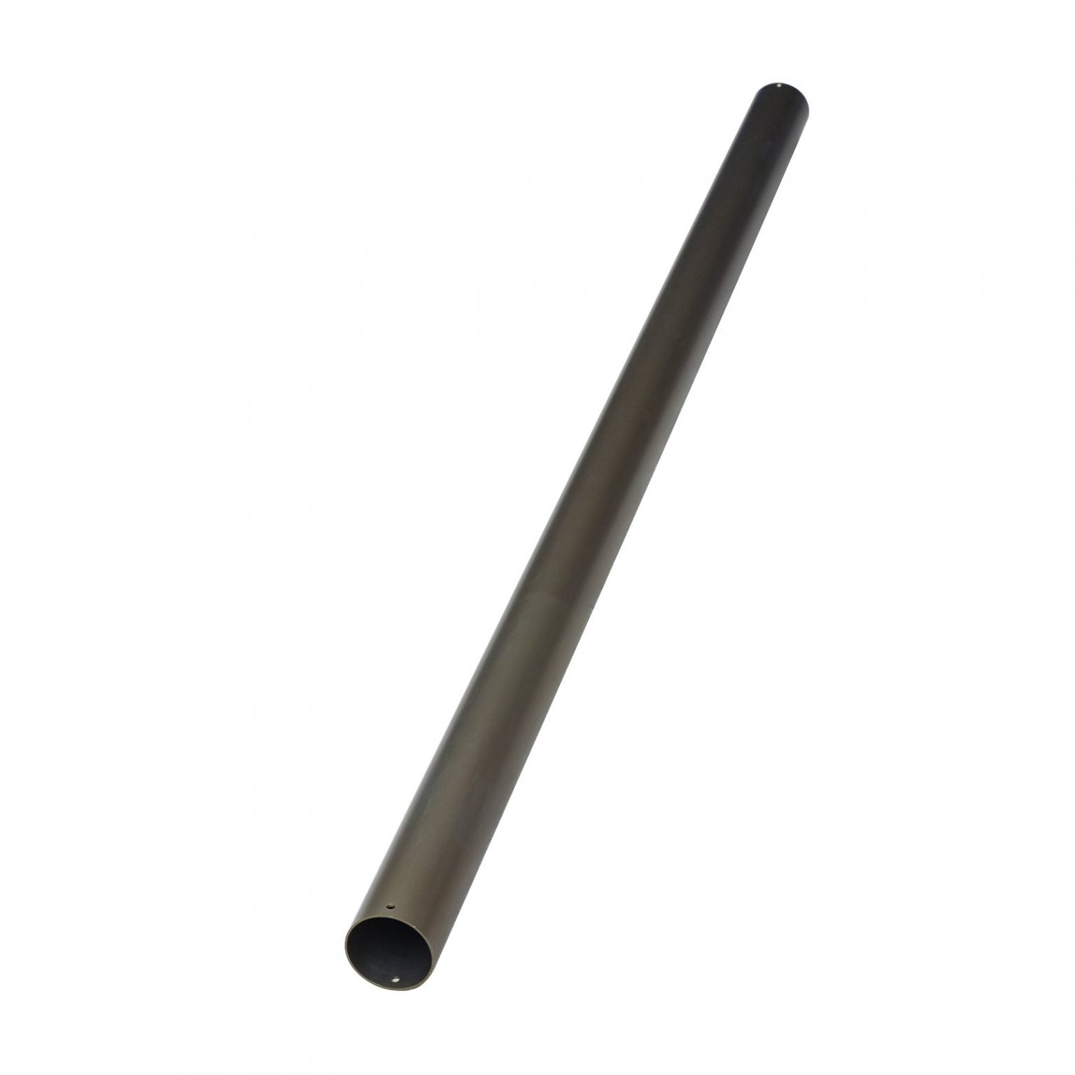 Black bronze flagpole tube section, 1.7” diameter, 72” long, by Atlantic Flagpole.