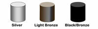 Thumbnail for Black bronze flagpole tube section, 1.7