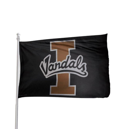 Idaho Vandals 3x5 NCAA team flag in vibrant colors with grommets, by Atlantic Flag & Pole Inc.