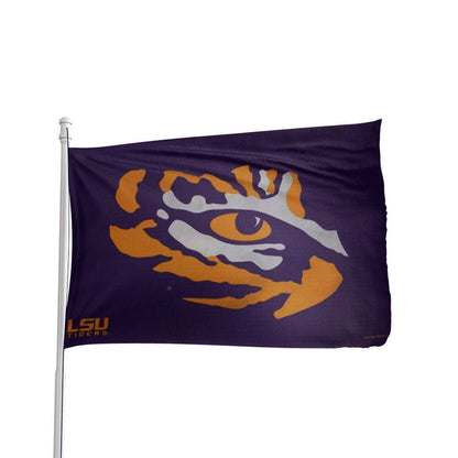 LSU Tigers 3x5 Flag - Premium Deluxe NCAA Team Flag with Grommets