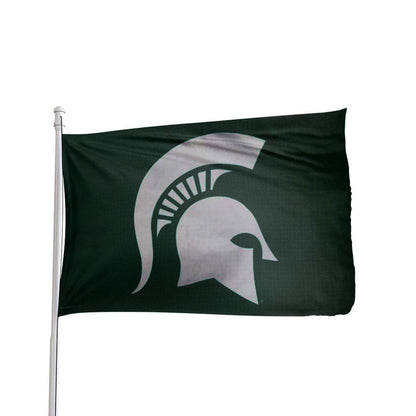 Michigan State Spartans 3x5 Flag - Premium Deluxe NCAA Team Flag - product view
