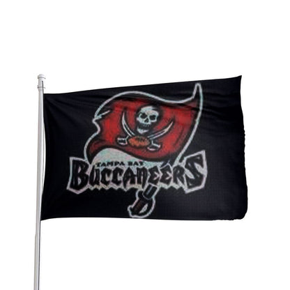 Official Tampa Bay Buccaneers flag by Atlantic Flag & Pole Inc., featuring team logo on durable fabric
