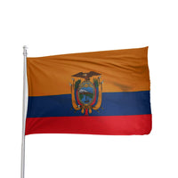 Thumbnail for Ecuador flag 3x5 ft in 100% nylon with brass grommets by Atlantic Flag & Pole Inc.