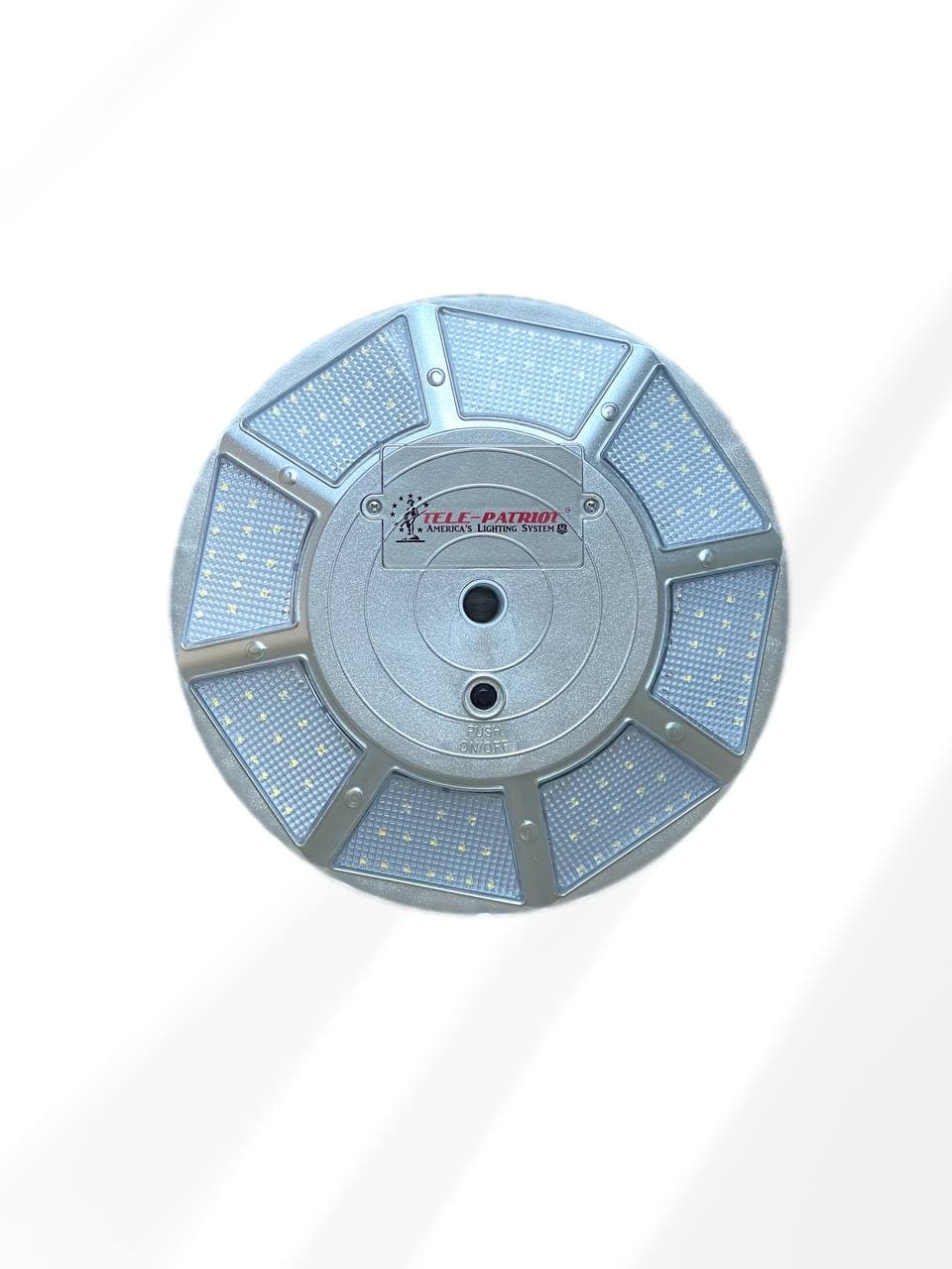 silver solar light for top of flagpole