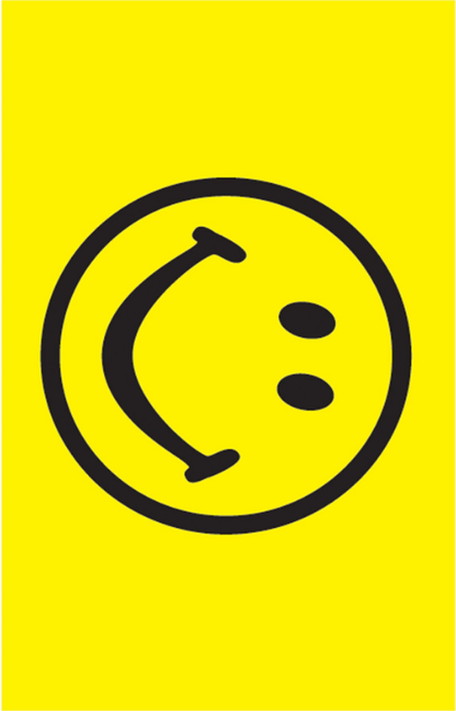 3x5 yellow smiley face flag by Atlantic Flag & Pole Inc., ideal for holidays and celebrations