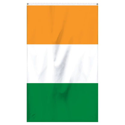 The Ivory Coast flag for sale online for parades, flagpoles, and collectors