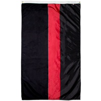 Thumbnail for Thin red line black flag for firefighters for sale online