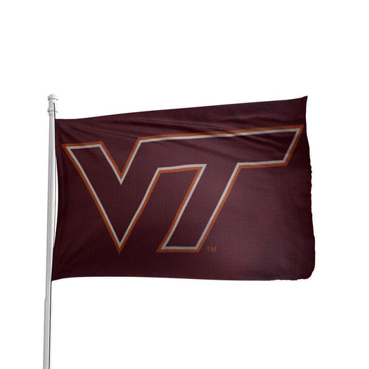 Virginia Tech Hokies 3x5 Flag - Premium Quad-Stitched NCAA