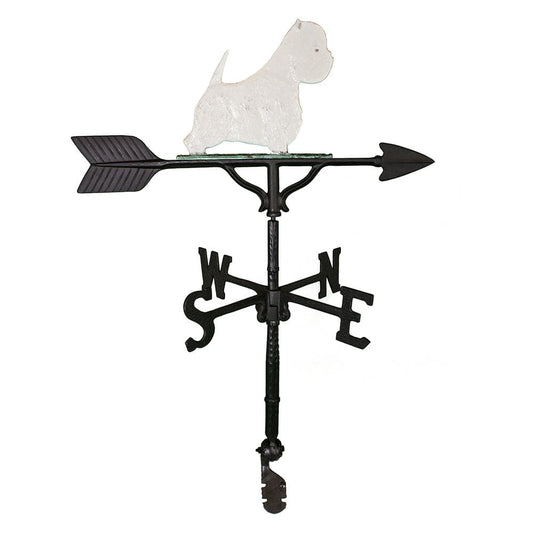 White West Highland Terrier Weathervane Image