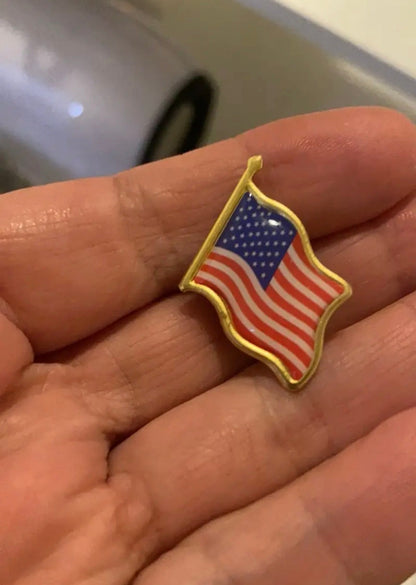 America 250 Coin and American Flag Lapel Pin bundle - pin