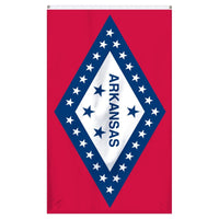 Thumbnail for 3x5 durable nylon Arkansas state flag with 25 stars, made in USA by Atlantic Flag & Pole Inc.