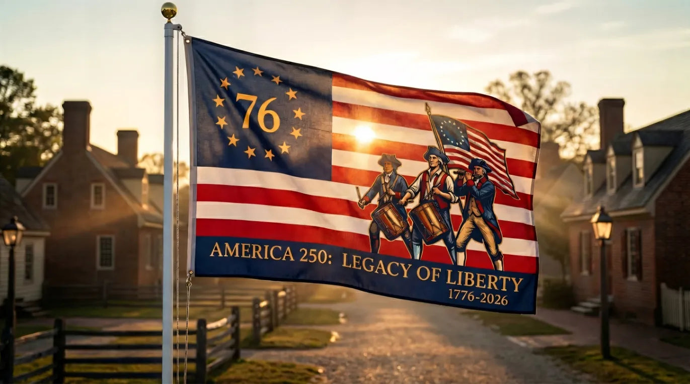 America 250: Legacy of Liberty Flag (1776-2026) – Official Commemorative Issue | DURA-FLIGHT™ Limited Edition Heavy Duty 3’x5’