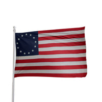 Thumbnail for Betsy Ross 13 Star Circle Flag, premium nylon, 3x5 feet, featuring classic American colonial design.