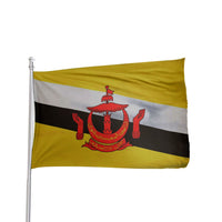 Thumbnail for Brunei Flag 3x5 Ft - Premium Nylon International Flag