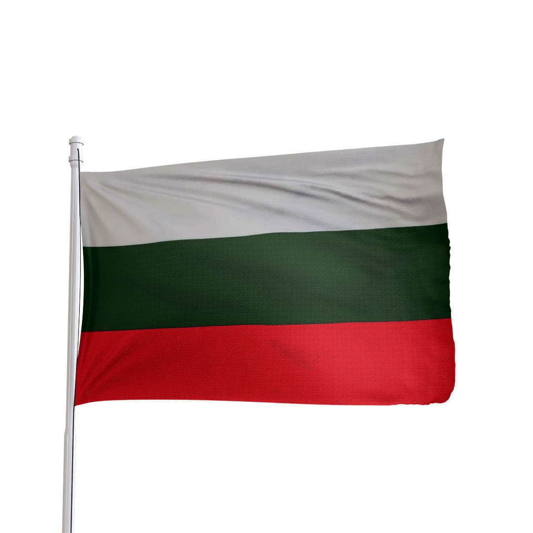 Bulgaria Flag 3x5 Ft - 100% Nylon Outdoor Indoor National Flag