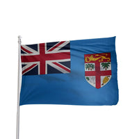 Thumbnail for Fiji flag 3x5 feet in premium nylon with brass grommets and canvas heading by Atlantic Flag & Pole Inc.