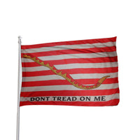 Thumbnail for First Navy Jack Flag - Don't Tread on Me - 13 Red White Stripes