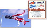 Thumbnail for Windsock 5.0 X 36.0 Flagpole Windsocks Windsock