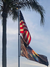 Thumbnail for Atlantic Flag & Pole Inc. patriotic eagle flag, featuring a vibrant red, white, and blue design with an eagle.