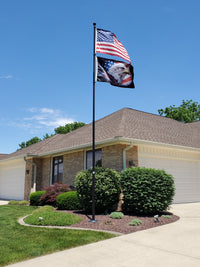 Thumbnail for Black bronze anodized aluminum flash collar for 2.5-inch flagpole base by Atlantic Flag & Pole Inc.
