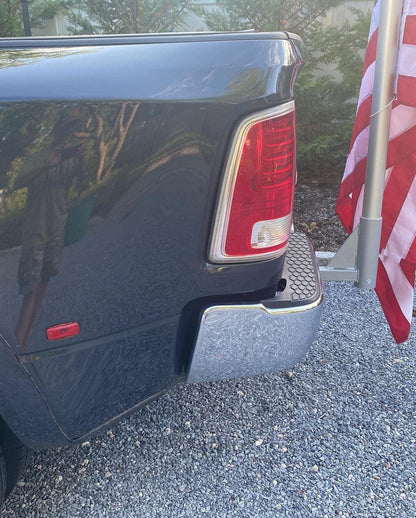 TelePatriot Aluminum Hitch Mount Flagpole - 2" RV Receiver