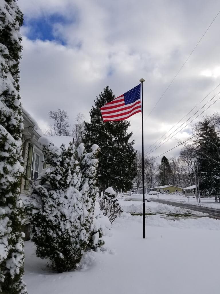 Nylon Large American Flag