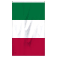 Thumbnail for Italian flag in green, white, and red, made by Atlantic Flag & Pole Inc.