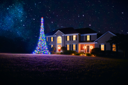 Patriot Glo LED Flagpole Christmas Tree Kit (20' & 25')