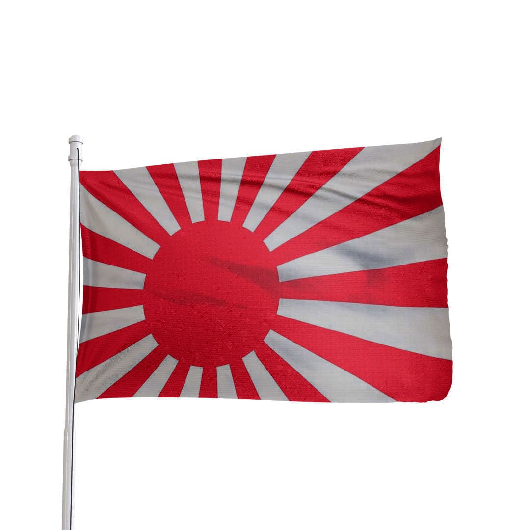 Japanese Ensign flag featuring a red circle on a white field by Atlantic Flag & Pole Inc.