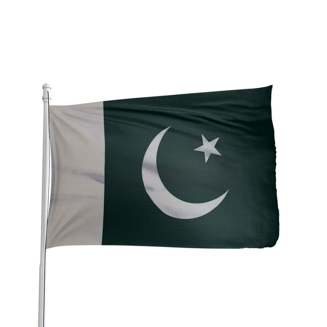 Pakistan Flag 3x5 Ft - Nylon Outdoor International Flag