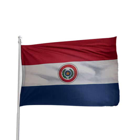 Paraguay Flag 3x5 Ft - 100% Nylon International Flag