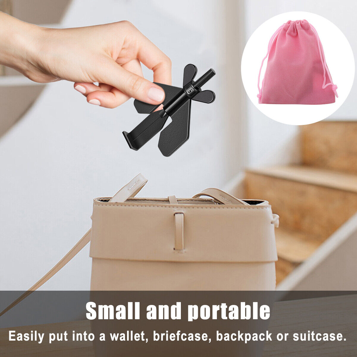 Portable Door Lock for Travel | Extra Security & Privacy