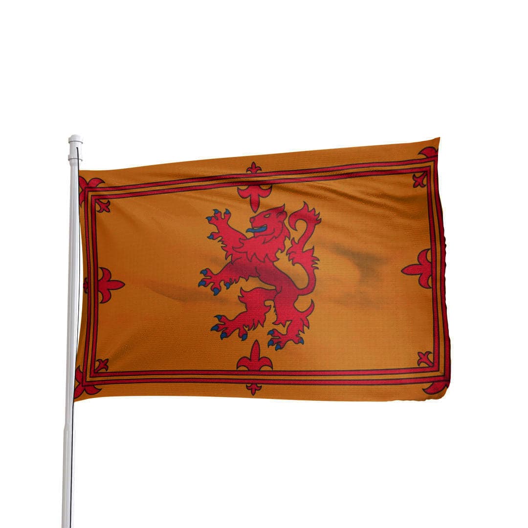 Scotland Lion Rampant flag in 3x5 size, 100% nylon with brass grommets by Atlantic Flag & Pole Inc.