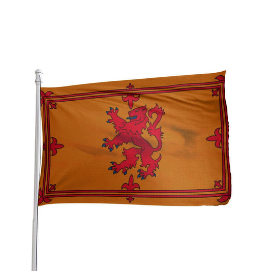 Scotland Lion Rampant flag in 3x5 size, 100% nylon with brass grommets by Atlantic Flag & Pole Inc.