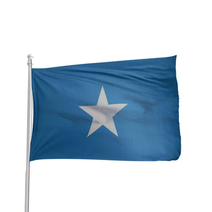 Somalia 3x5 nylon outdoor flag with brass grommets by Atlantic Flag & Pole Inc.