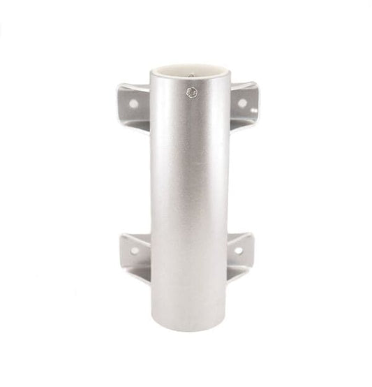 Anodized aluminum flagpole side mount with 3-inch diameter by Atlantic Flag & Pole Inc.