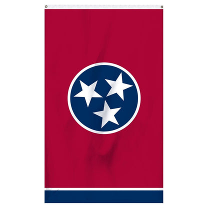 Tennessee State Flag - detailed view