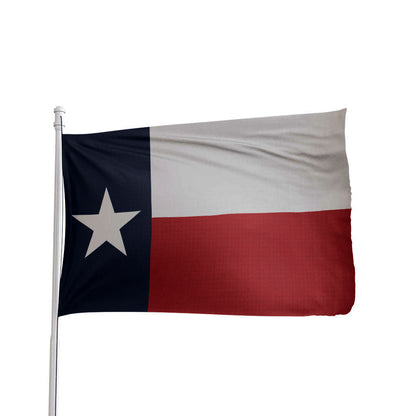 Texas state flag 4x6 in vibrant colors, American-made by Atlantic Flag & Pole Inc.