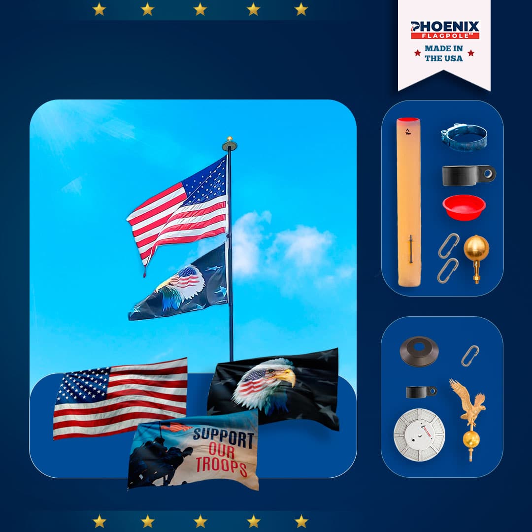 Presidential Flagpole Package