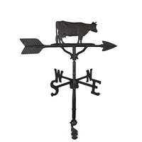 Thumbnail for Black cow weathervane image north south east and west