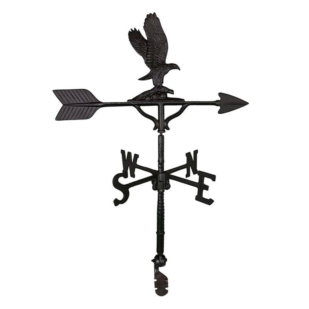 Black Bald Eagle Weathervane decoration picture