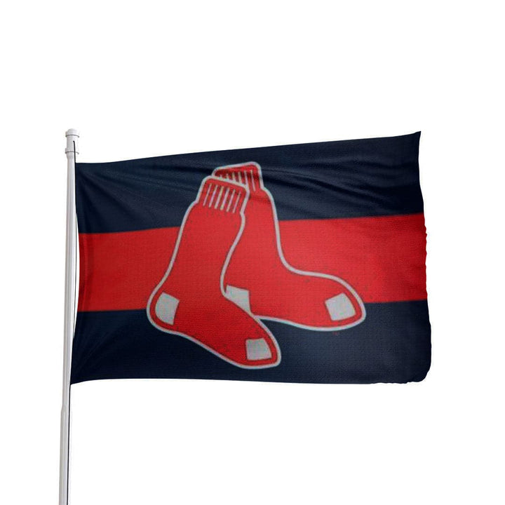 Officially Licensed MLB Team Logo House Flag - Boston Red Sox