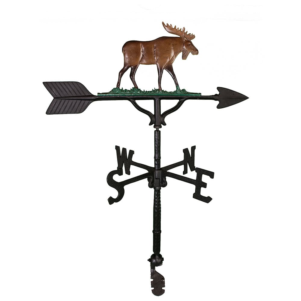 Brown Moose Weathervane made in America for sale online image