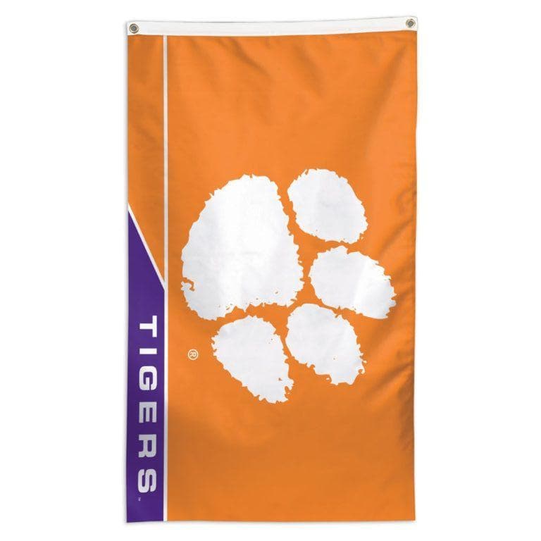 NCAA Clemson Tigers team flag for sale