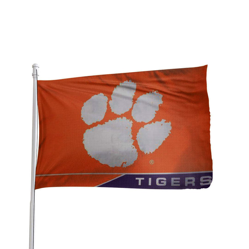 Clemson Tigers Football Flags, College NFL team Flag, Flagsexpo