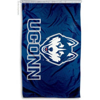 Thumbnail for Connecticut Huskies NCAA team flag regular