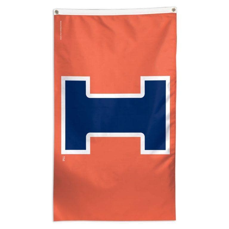 NCAA Illinois Fighting Illini team flag for sale