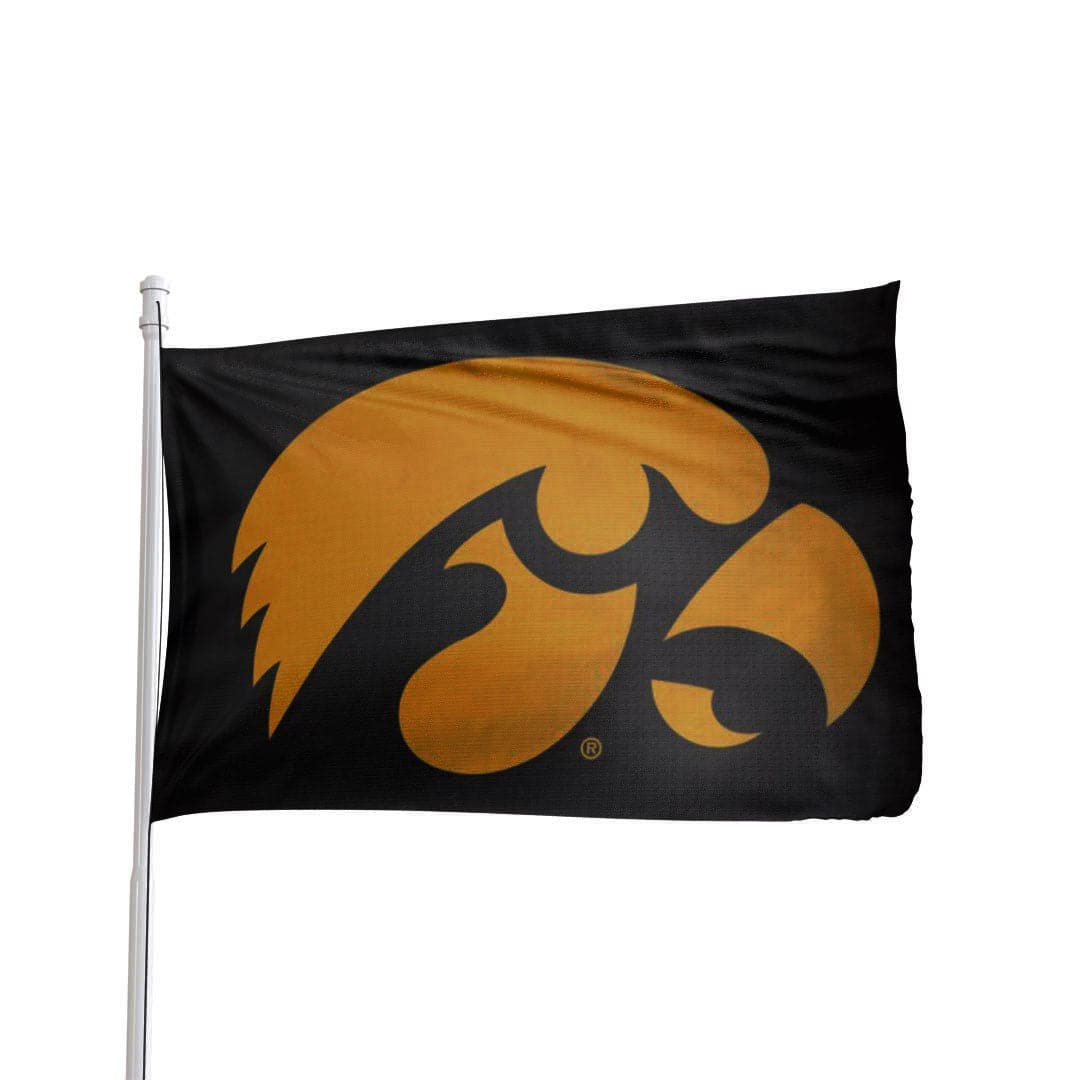 Iowa Hawkeyes 3x5 Flag
