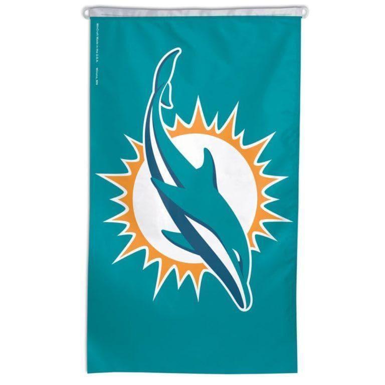 NFL Miami Dolphins football flag