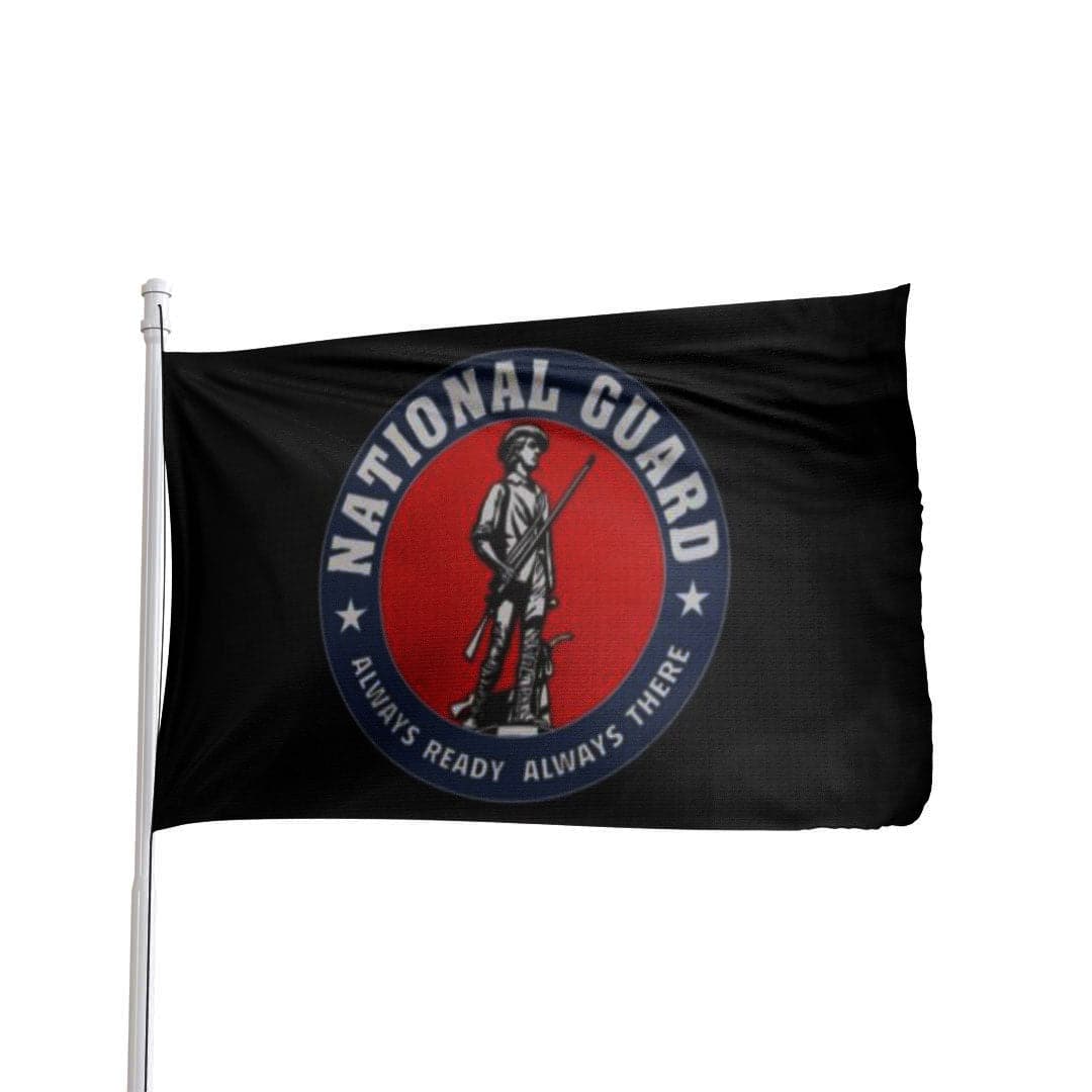 National Guard Always Ready Black Flag DURAFLIGHT